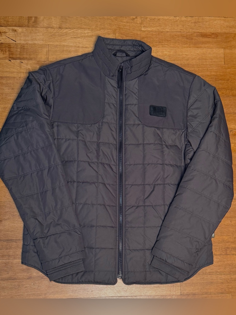 Howler Brothers Men's Quilted Puffer Jacket - Double Black (r$225)